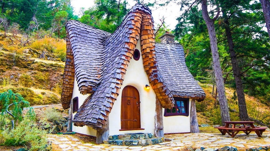 Překrásné bydlení v podobě pohádkové chaty