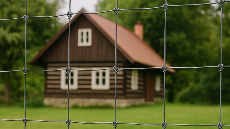 Uzlové pletivo – praktické riešenie oplotenia pre každú chatu aj chalupu